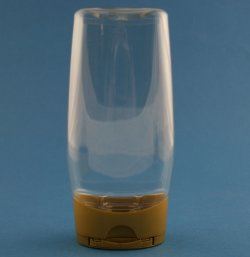 250ml Entice Oval Bottle PET 25mm Neck